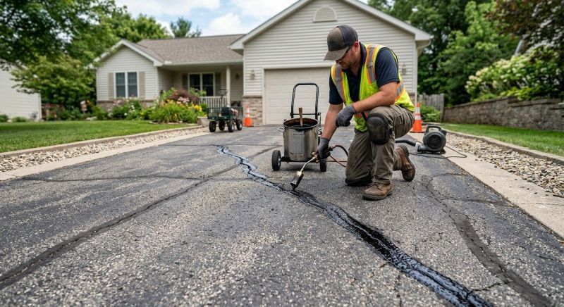 Road Crack Repair in Savannah, GA